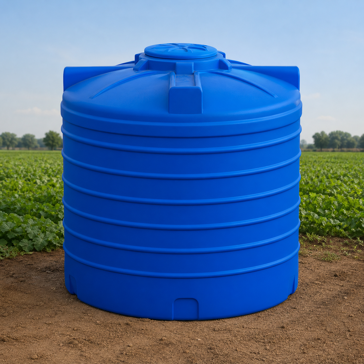 Rotomoulded agricultural water tank